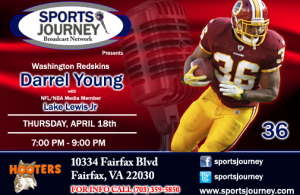 Hooters with Sports Journey and Darrel Young 505x340