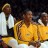 "Lakers sporting the 17-point win smile"